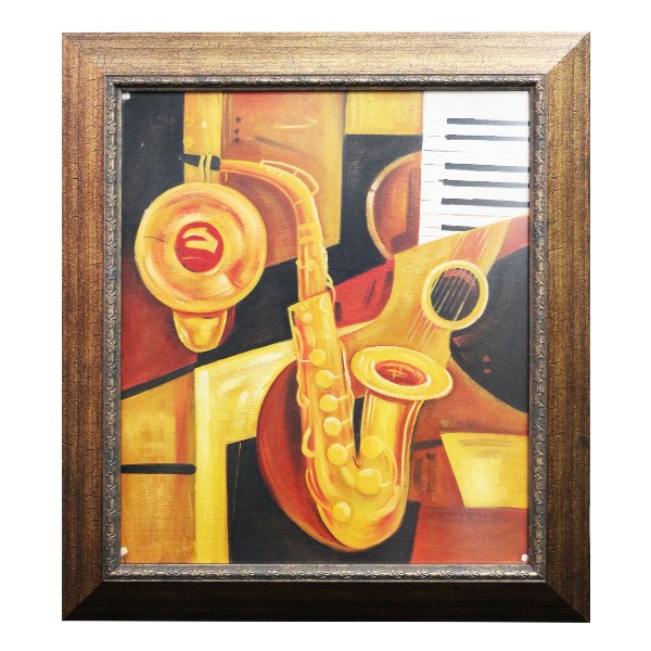 Oil Painting Frame-กรอบรูปภาพสีน้ำมัน-ภาพสีน้ำมัน-Custom Framing-Oil Painting